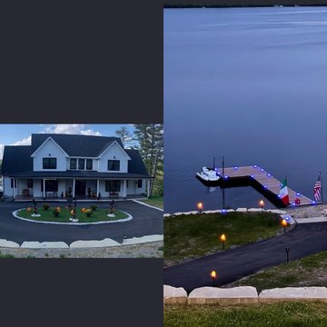 Lakeside Farmhouse with Walk-Out