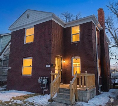 Detroit Duplex: Remodeled, All Brick