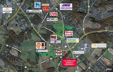 Flat Commercial Development Lot