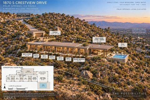 Palm Springs Buildable View Lot