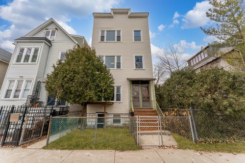 Three-Flat with Detached Garage