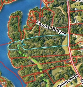 Hyco Lake Waterfront Land