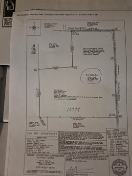 54.5 Acres of Unimproved Land