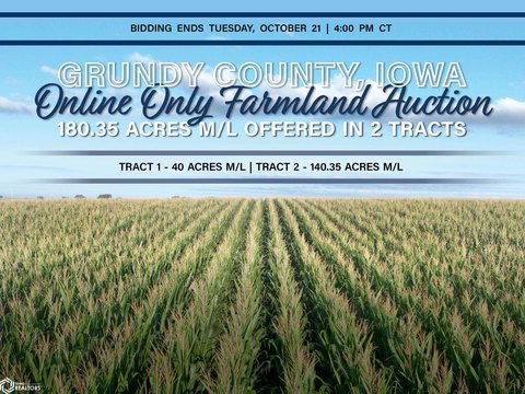 Productive Farmland Auction in Grundy County