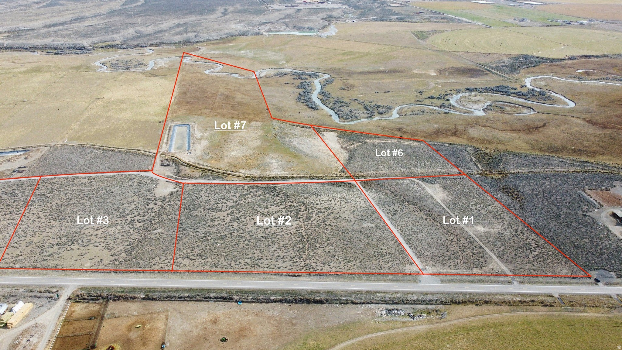 Panguitch Land with Mountain Views