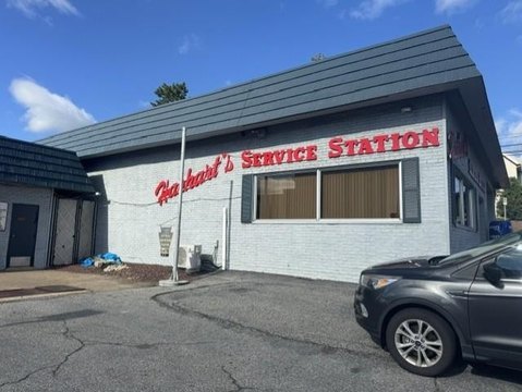 Gas Station with 7-Bay Service Garage