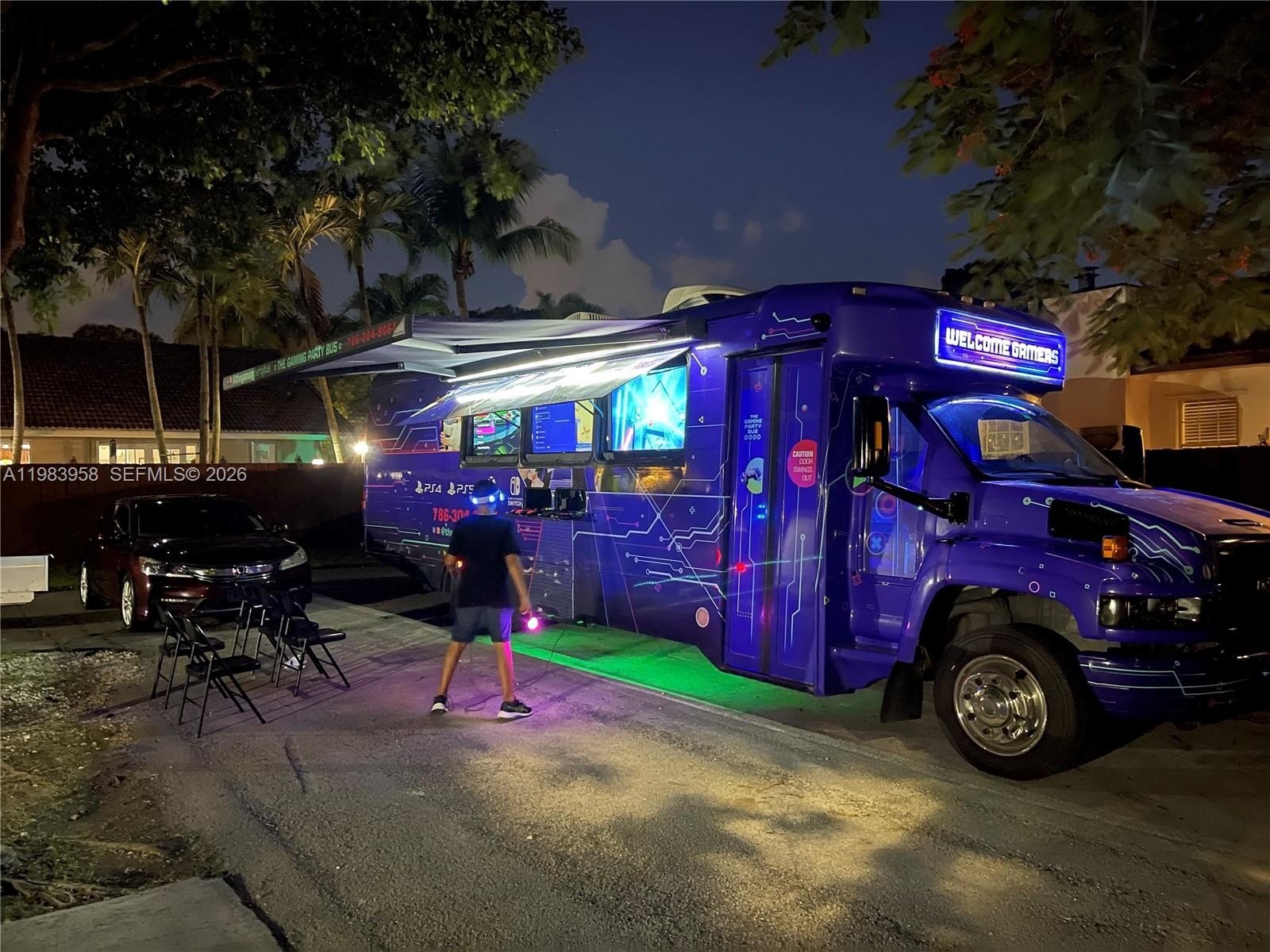 Gaming Party Bus Business