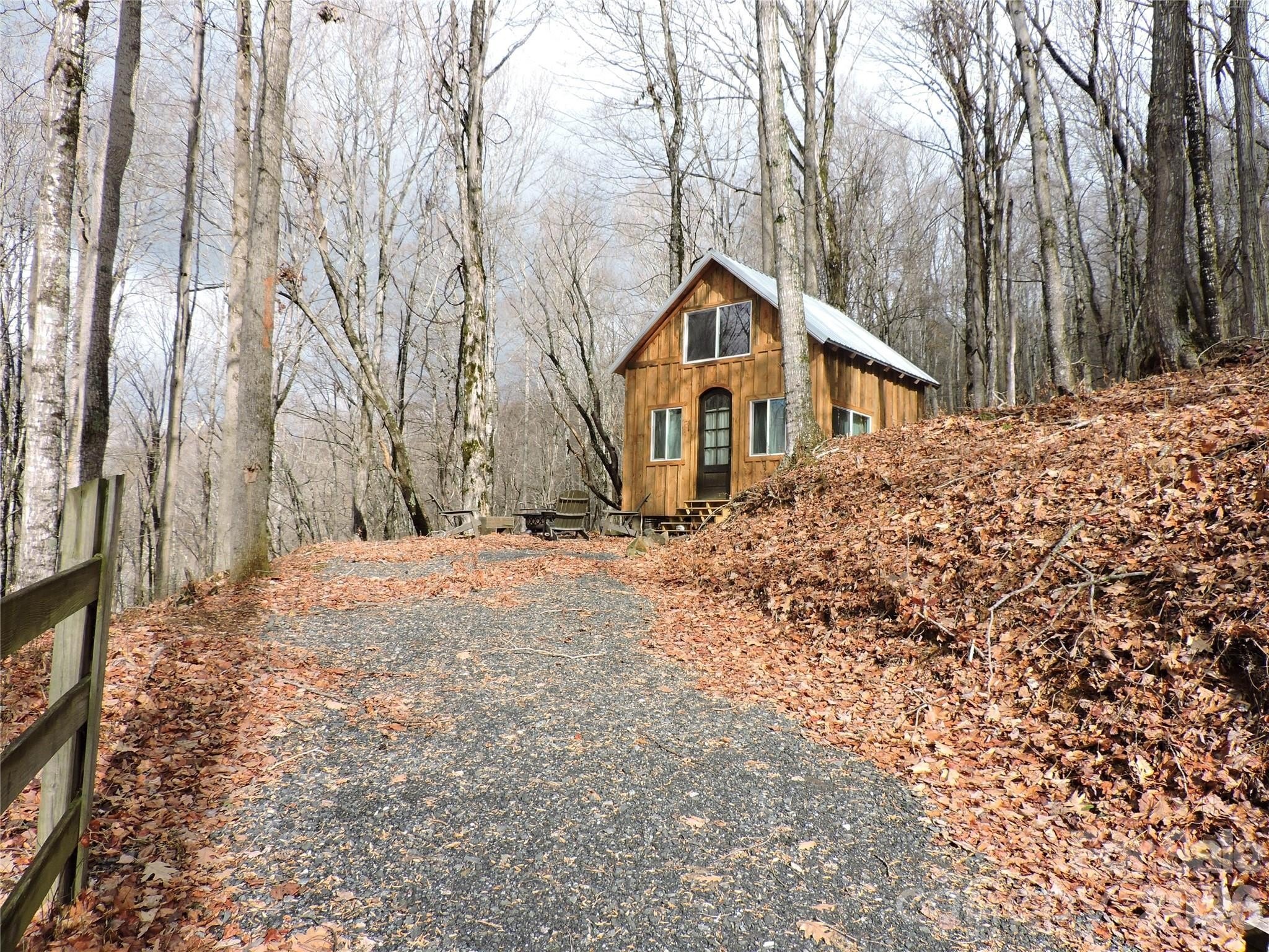 Mountain Land with Timber Frame
