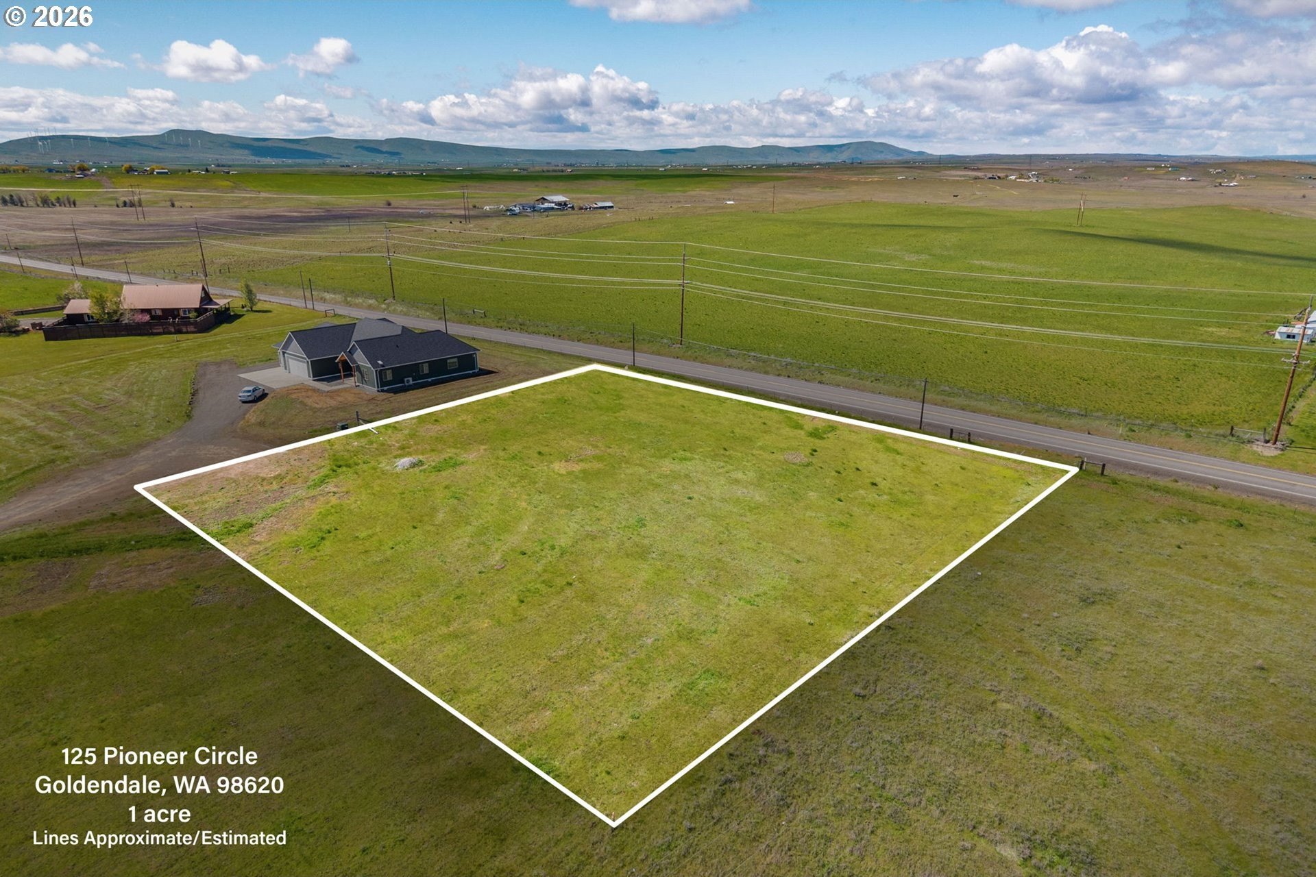 Goldendale Homesite with Mountain Views