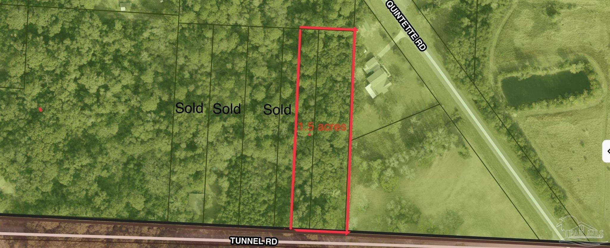 Pace, FL Wooded Parcel