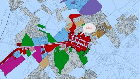 Auburn, GA Corner Lot