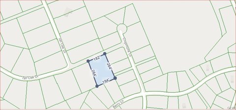 Wooded Lot in Tall Oaks