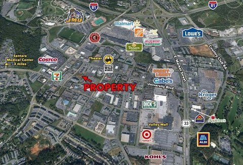 Prime Commercial Land in Harrisonburg