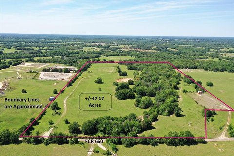 47-Acre Ranch Land in Teague