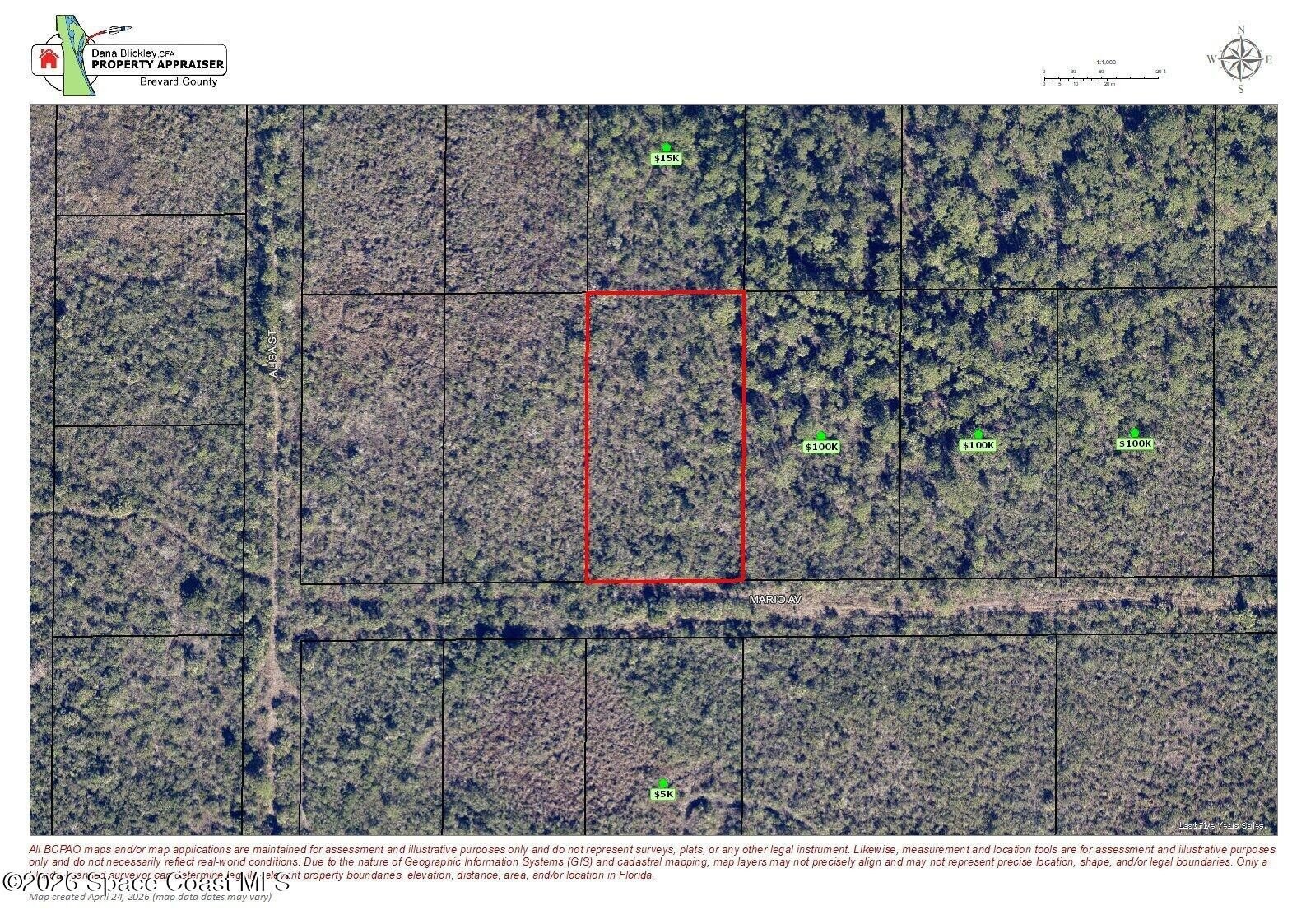 Recreational Land in Cocoa, Florida