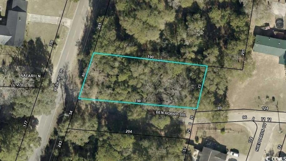 Pawleys Island Wooded Residential Lot