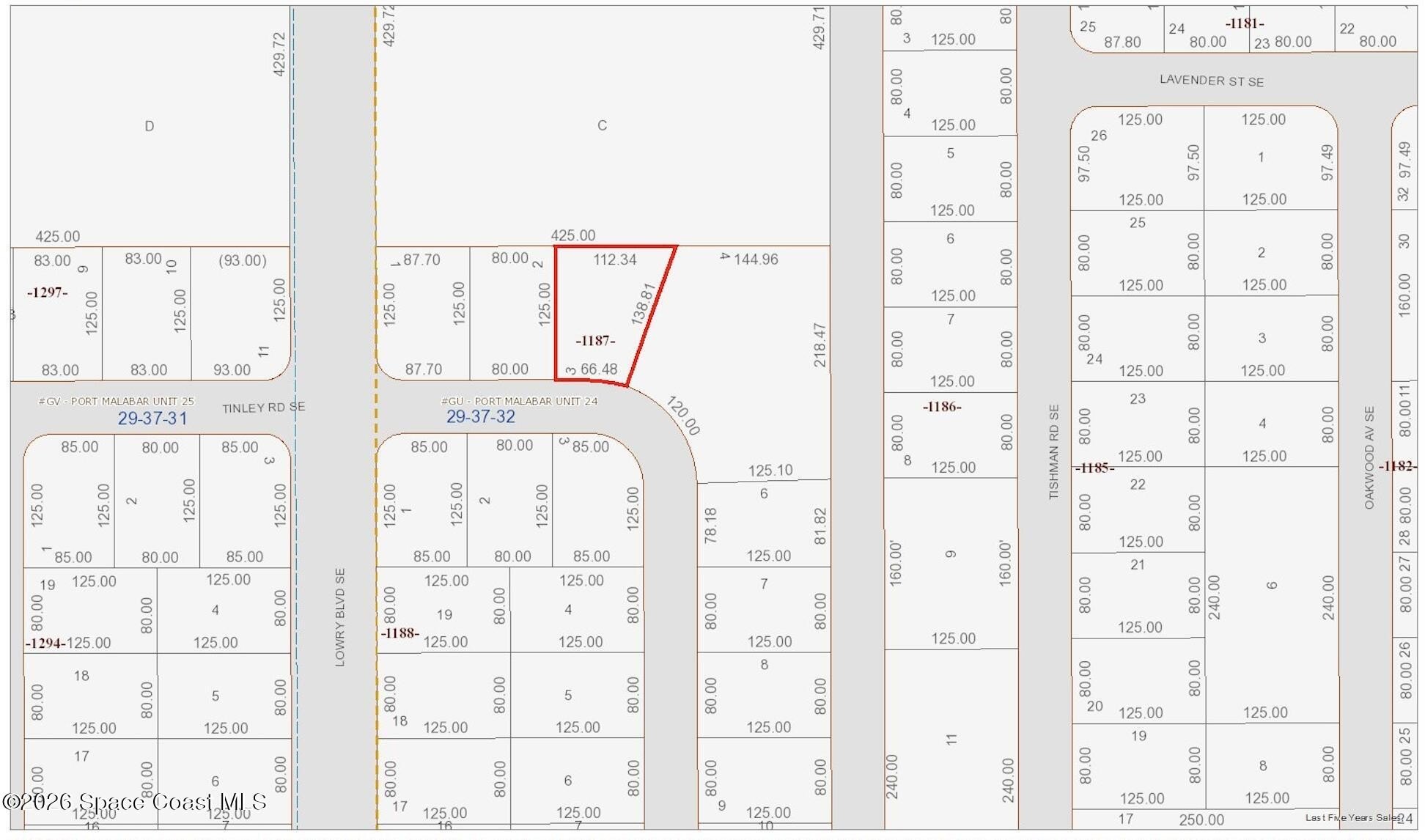Residential Lot in Palm Bay
