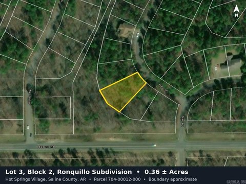 Vacant Land, Hot Springs Village, AR