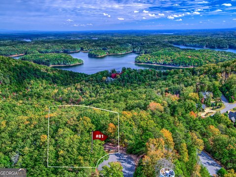Cartersville Land with Lake Views