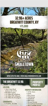 Breathitt County Acreage with Utilities