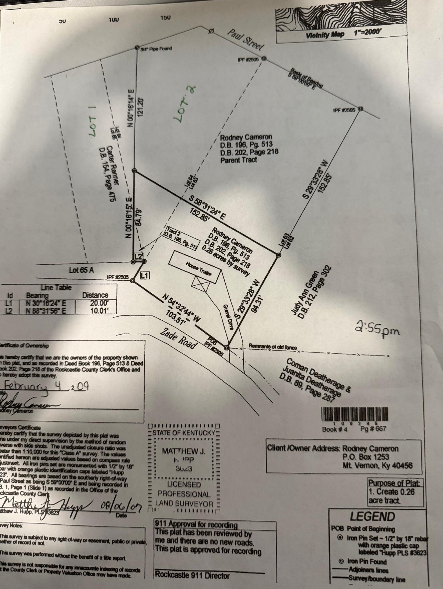 Residential Lot in Mt Vernon