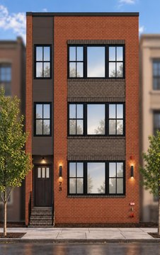 New-Construction Triplex with Rooftop Deck
