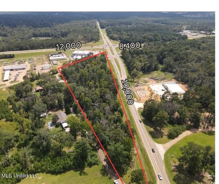 Brookhaven Commercial Lot on Highway