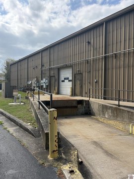 Open Warehouse with Loading Dock