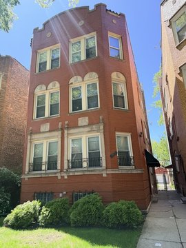 Classic Brick Chicago Three-Flat