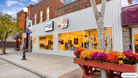 Two-Story Mixed-Use Building