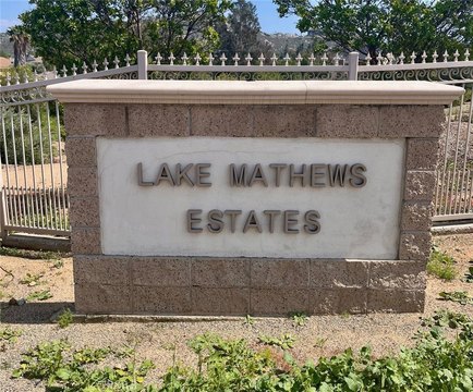 Perris Land with Lake Views