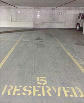 Heated Garage Parking Space