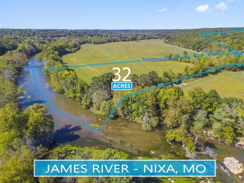 32 Acres Riverfront Land, Nixa