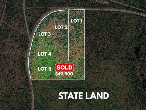 Wooded Recreation Land Parcel