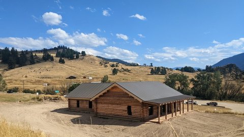 Mixed-Use Property with Log Structure