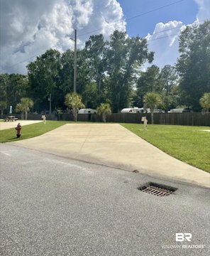 Shaded RV Resort Lot