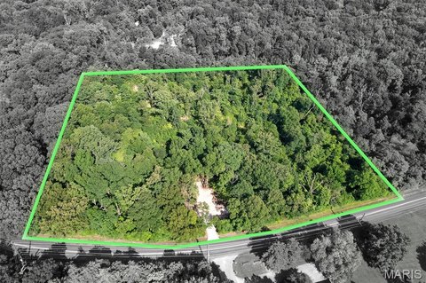 Timbered Building Lot with Paved Access