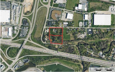 Light Industrial Land with Two Homes