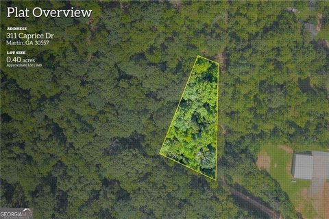 Land, Martin, GA