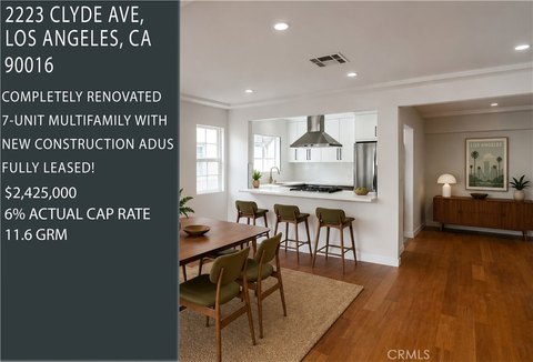 7-Unit Apartment Building with ADUs