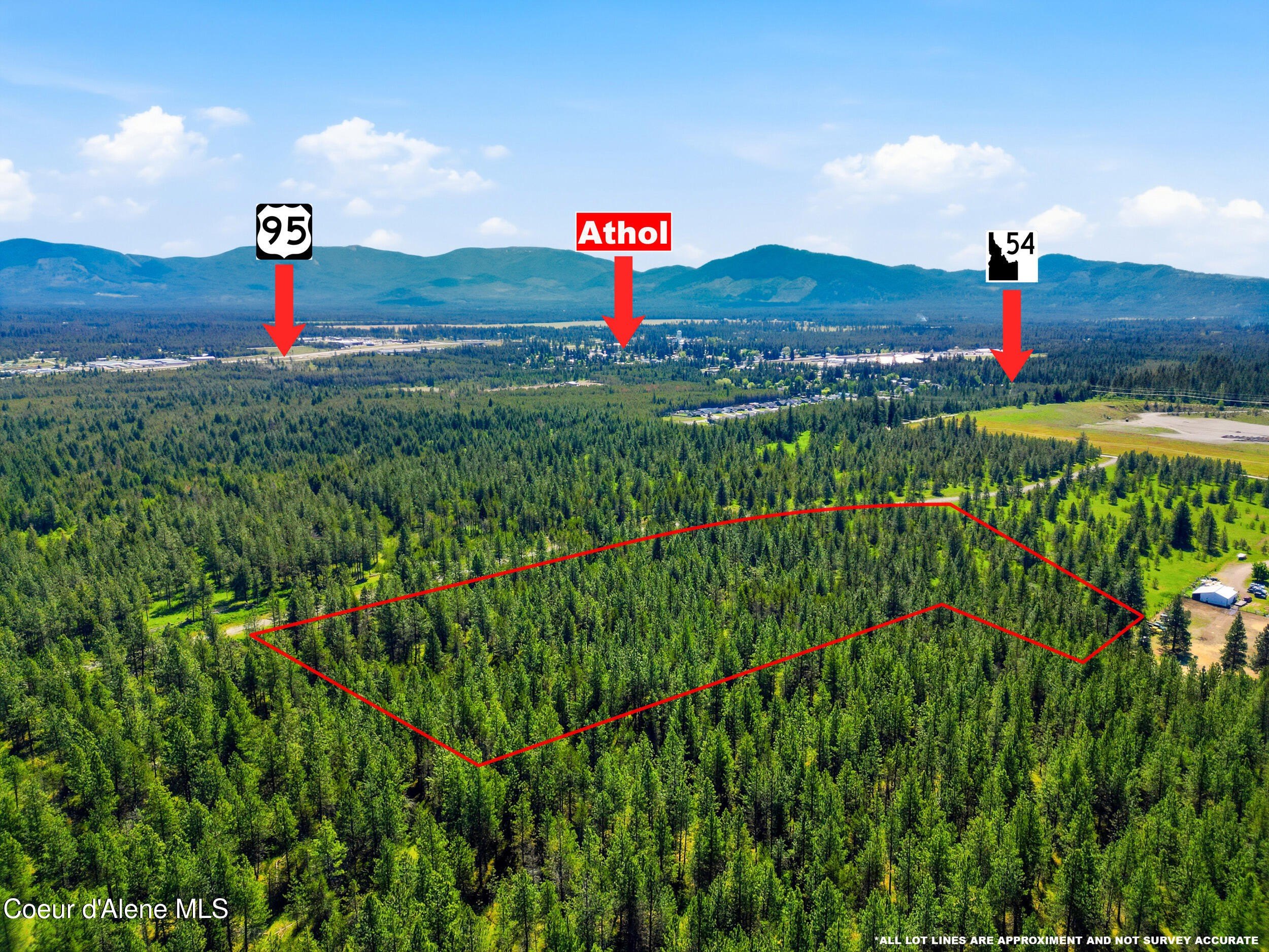 Flat, Wooded Land Near Silverwood