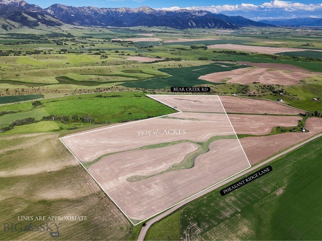 Montana Land with Mountain Views