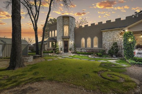 Castle-Style Estate in Flint, TX