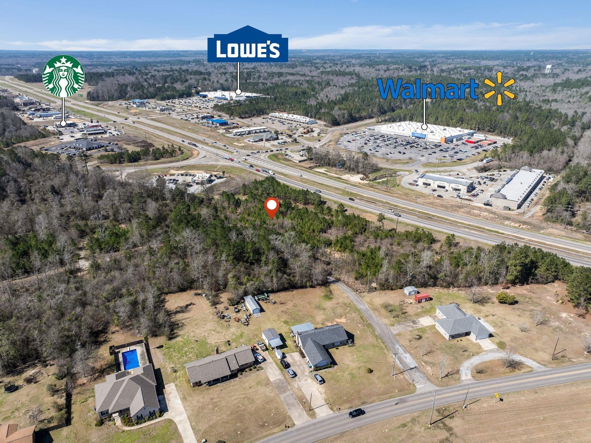 Prime Commercial Land in Petal, MS