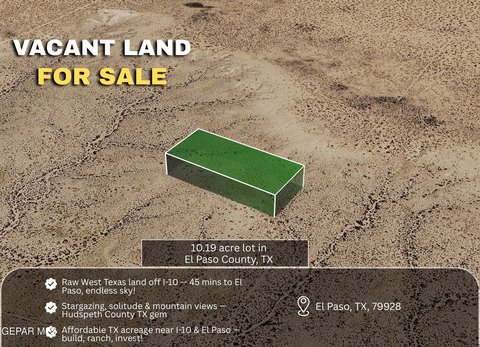 LAND - El Paso, TX