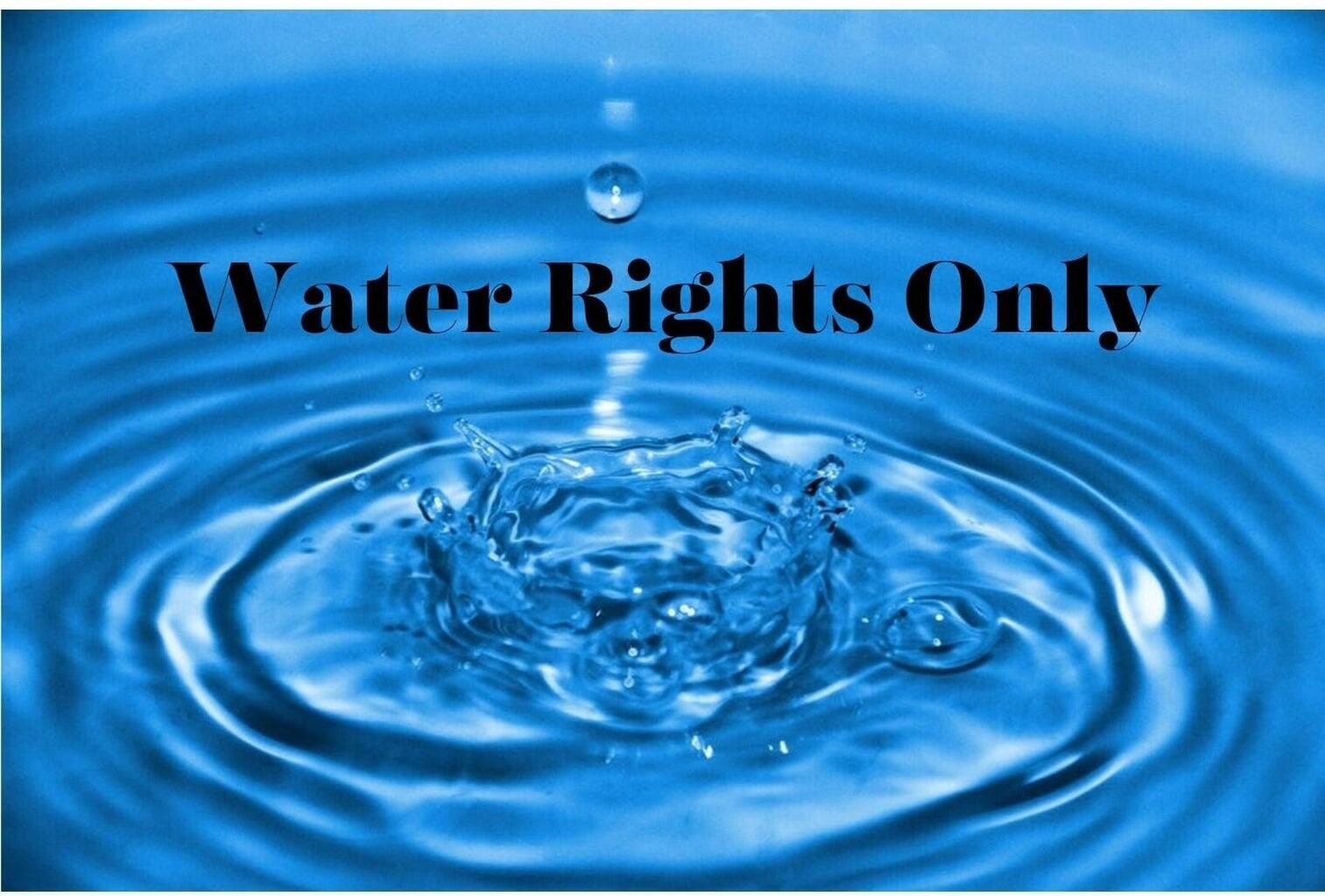 Hurricane, Utah Water Rights Land