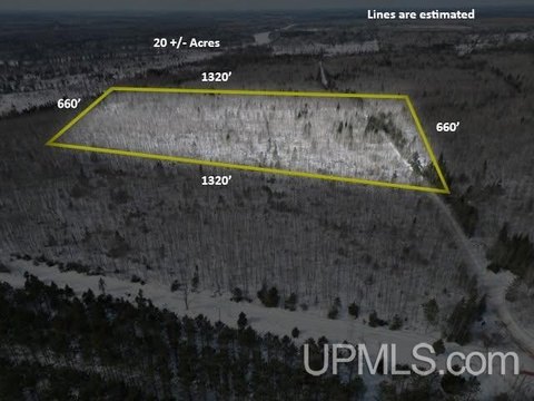 20 Acres Near Escanaba River