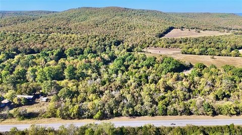 Highway Frontage Wooded Land
