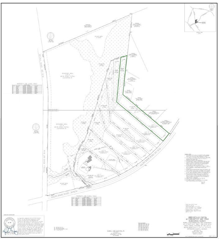 Estate-Sized Residential Lots Available