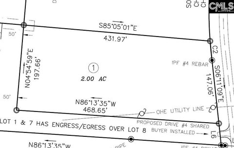 Leesville Wooded Residential Lot